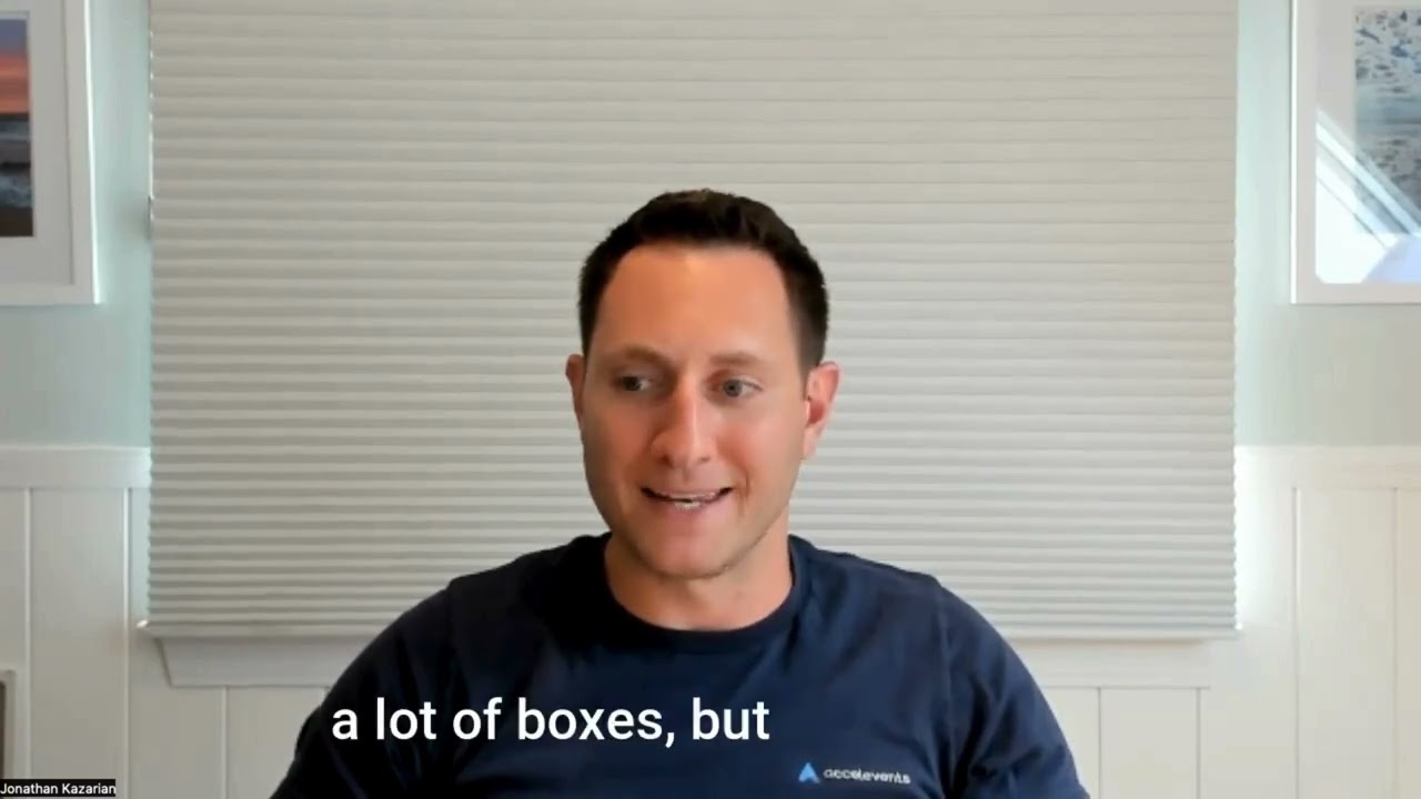 Boost event conversions - Jonathan Kazarian, CEO of Accelevents
