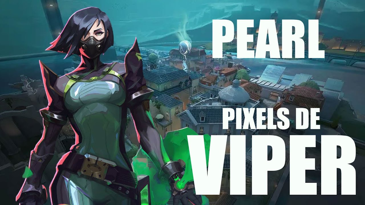 VIPER na PEARL - Pixel de ataque e defesa - VALORANT
