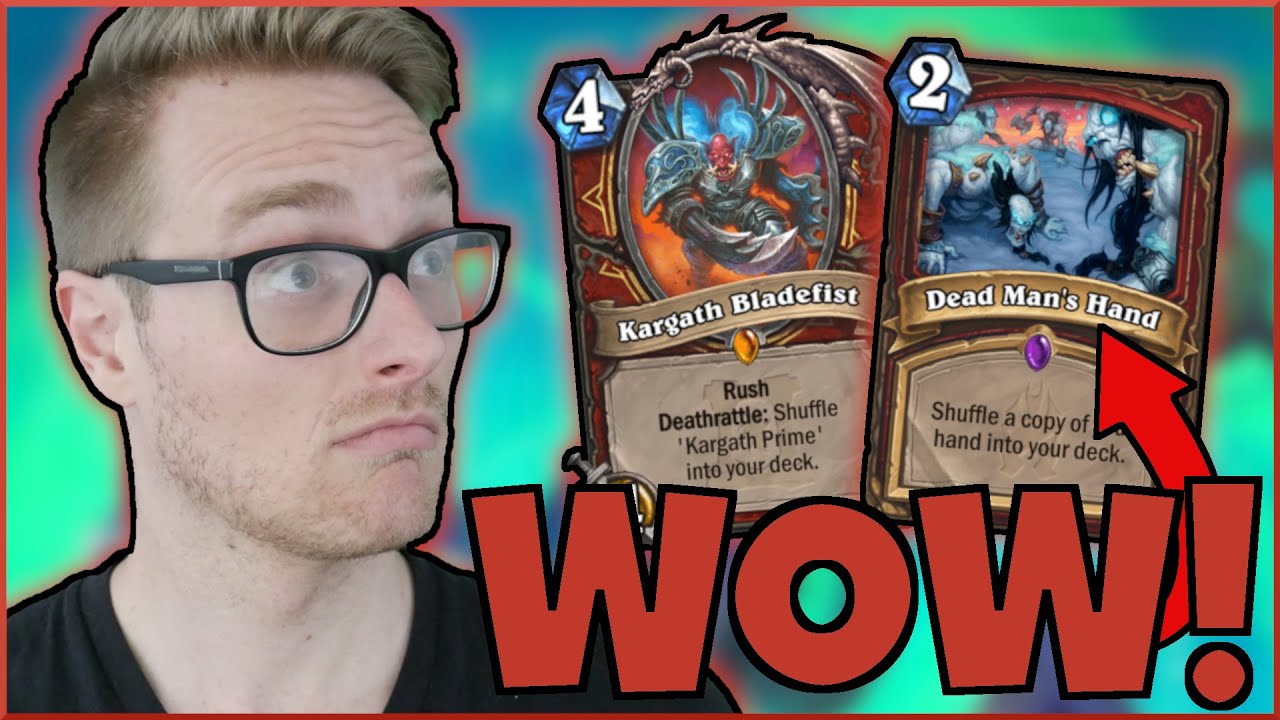 DEAD MAN'S HAND WARRIOR STILL GOOD? Let's FATIGUE the META! | Scholomance Academy | Wild Hearthstone