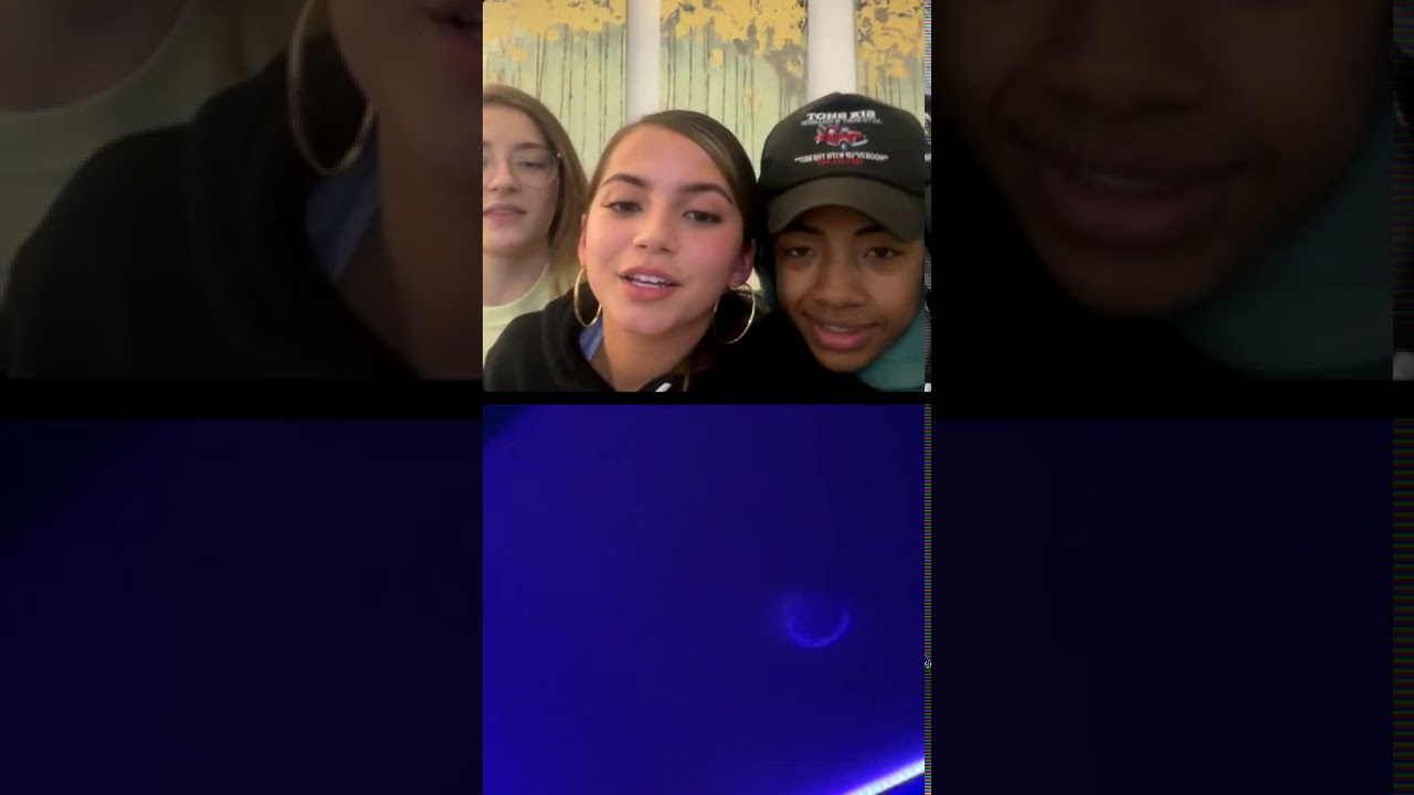 Isabela Merced's talent show on Instagram Live 03/17/21