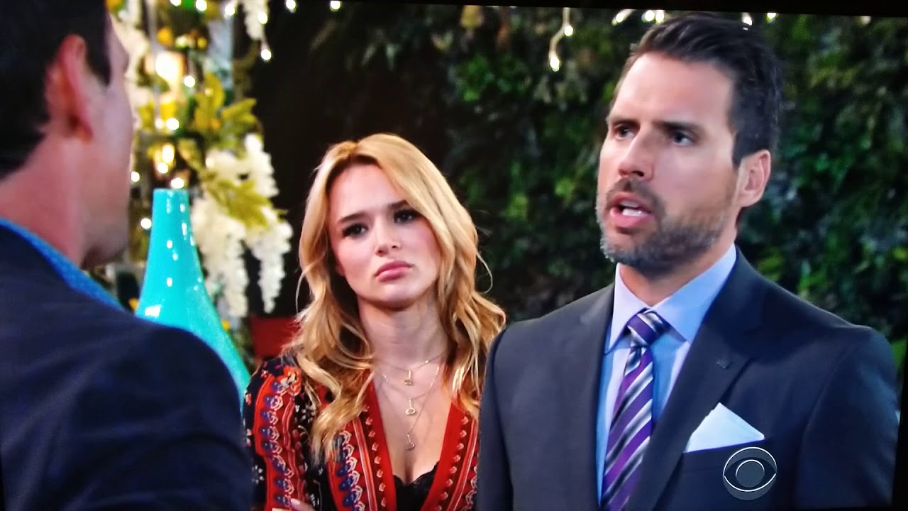The Young and the restless [Billy and Nick argument]