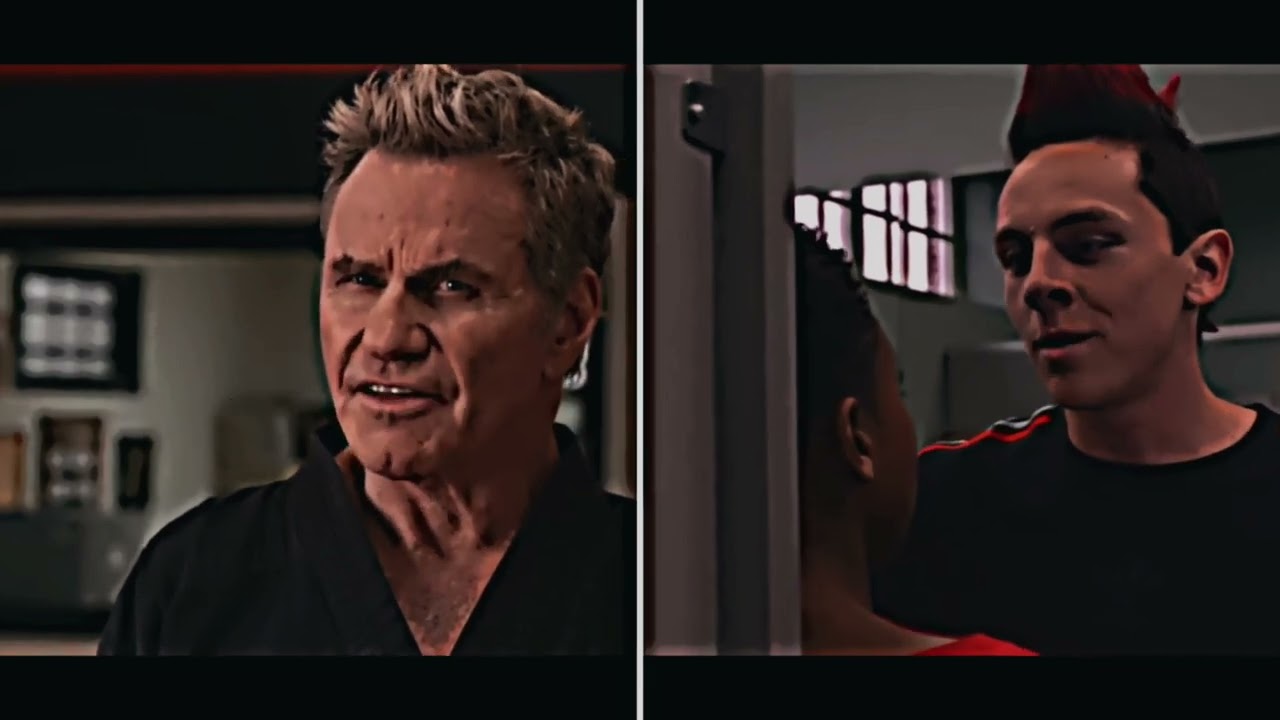 John Kreese vs Eli  Moskowitz/Hawk (all forms)