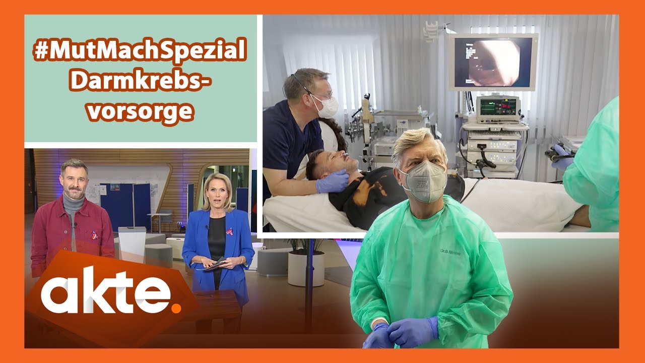 Exklusive Bilder von Jochen Schropps Darmspiegelung: Darum ist Vorsorge so wichtig! | Akte | SAT.1