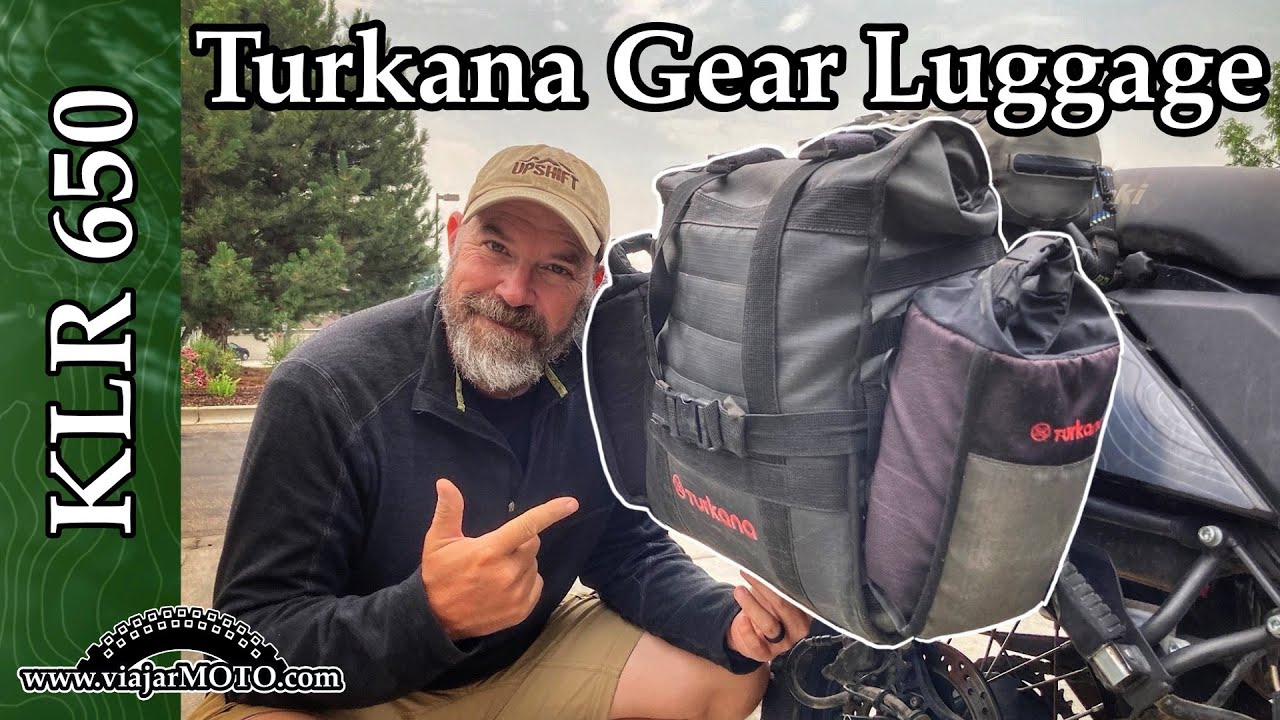 Turkana Gear Soft Luggage on a 3rd-Gen KLR650…
