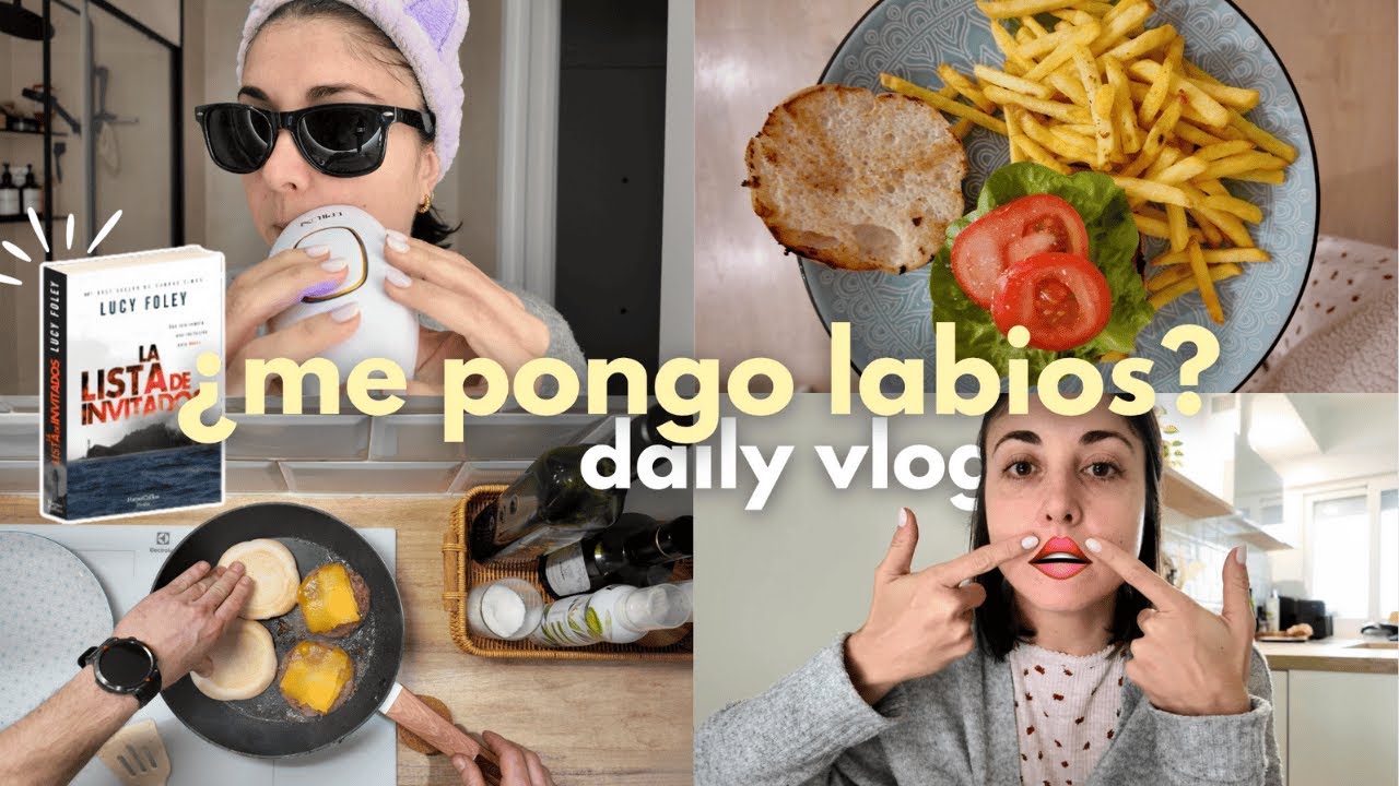 😅 me depilo el BIGOTE | Cómo estoy construyendo el HÁBITO DE CORRER | 🍔 Nacho hace BURGERS caseras