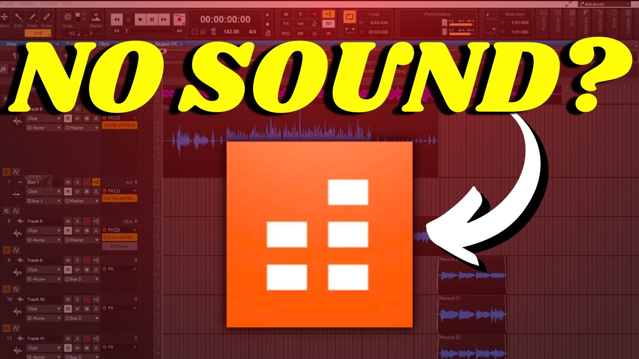 If You Are Having Sound Issues in Cakewalk, Watch This