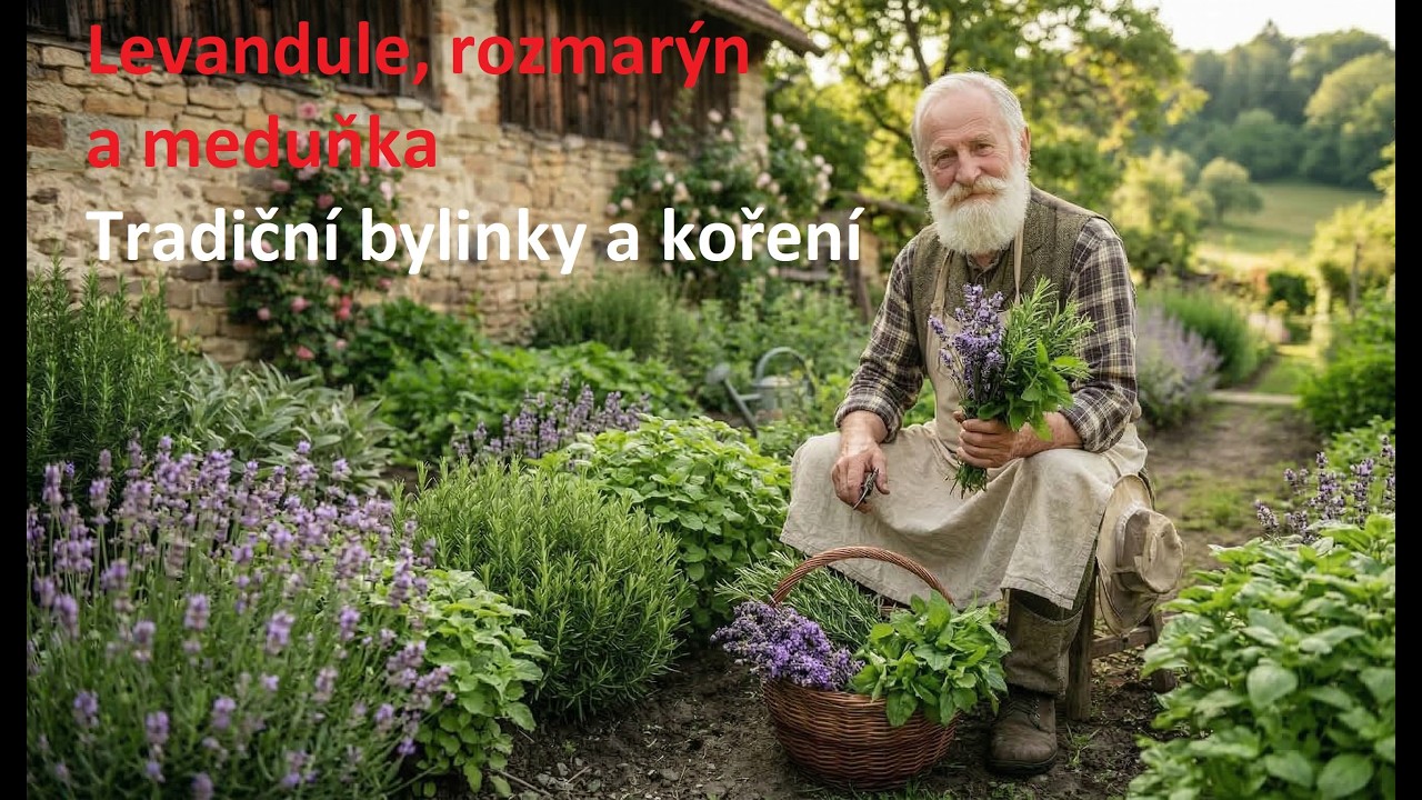 Malá přírodní lékárna - levandule, rozmarýn a meduňka