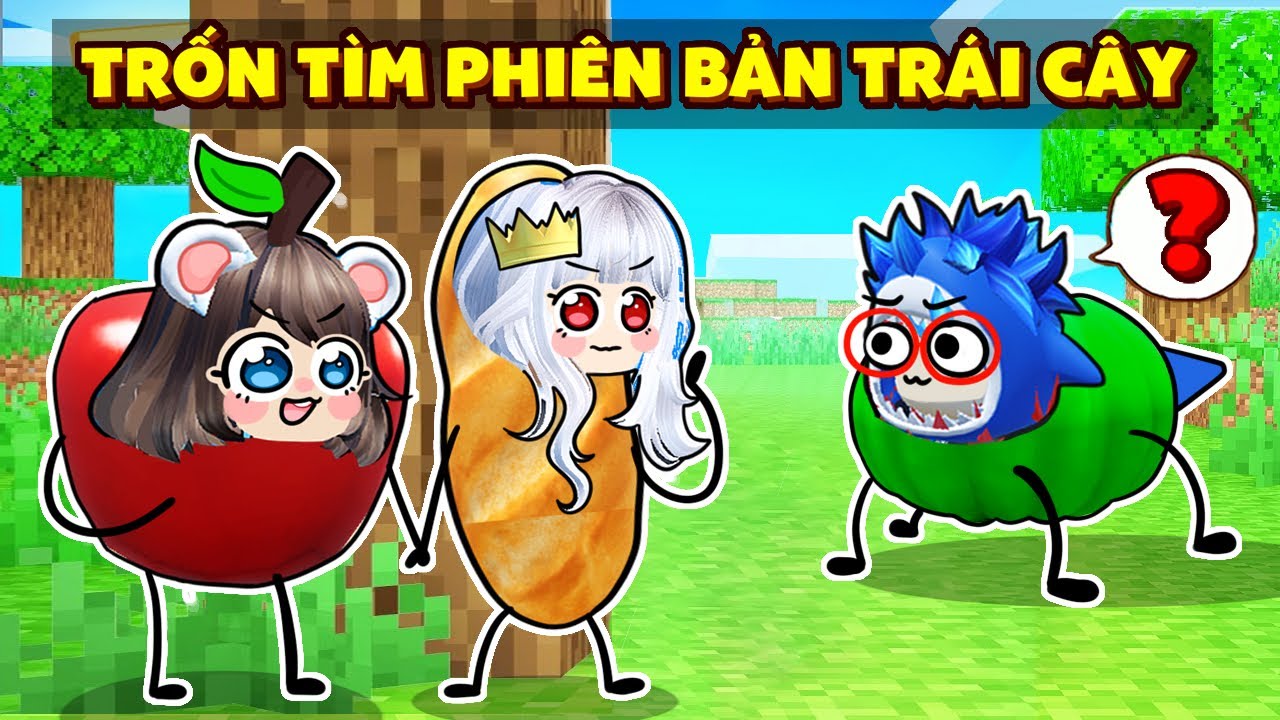 Mèo Simmy Và Sammy CHƠI TRỐN TÌM PHIÊN BẢN TRÁI CÂY Roblox