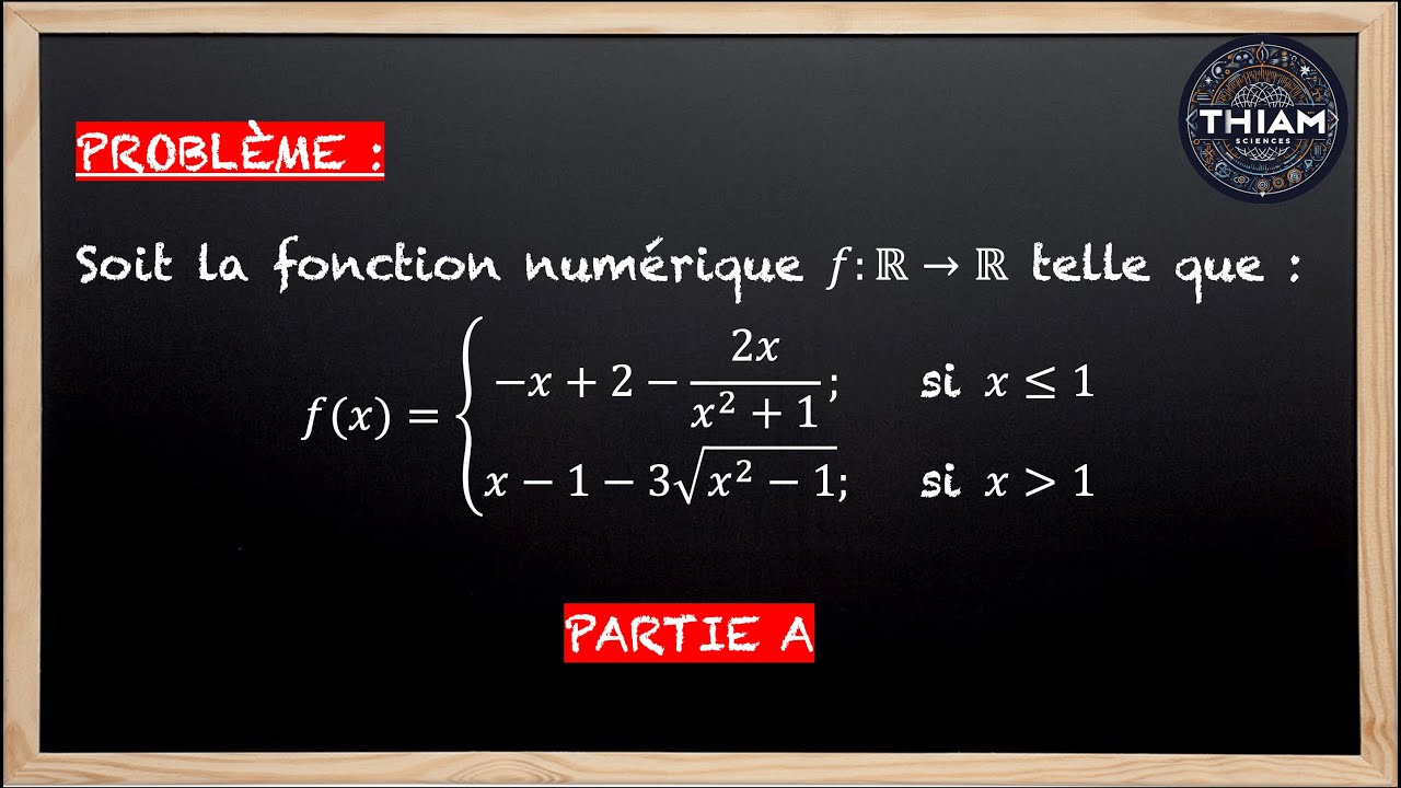 🔍✨ Correction d'un exercice int&eacute;ressant sur les fonctions num&eacute;riques 📊📐