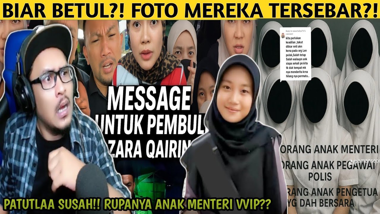 RAKYAT MALAYSIA MARAH BESAR‼️ KOMPILASI MESSAGE PEDAS BUAT P3MBUL1 ZARA QAIRINA | Wak Lonjong