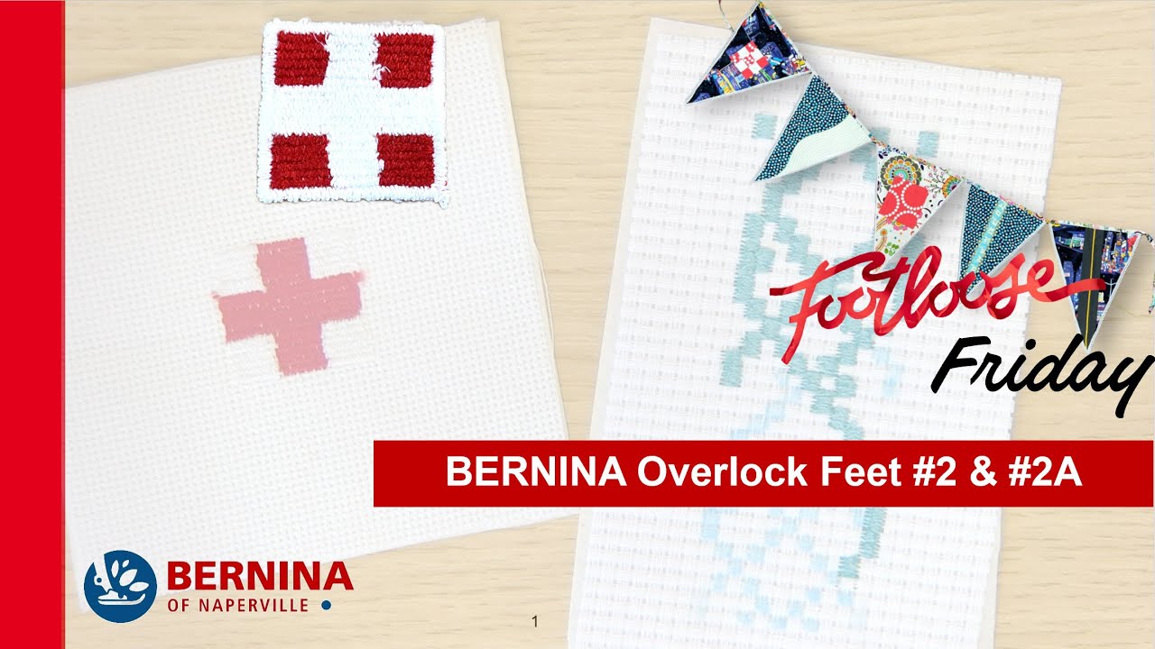 Footloose Friday: July 2025 Overlock Feet #2 and #2A