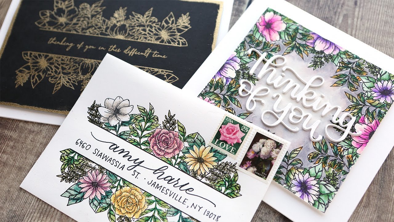 1 Stamp Set, 3 Ways (Border Stamps) - Make a Card Monday #282