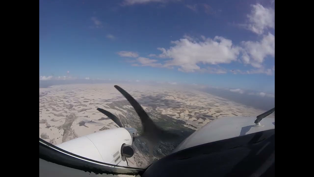 Sobrevoo - Lençóis Maranhenses - Barreirinhas MA. 