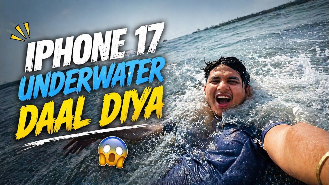 iPhone 17 Ko Samundar Mein Daal Diya 😨 | Pramod Rawat