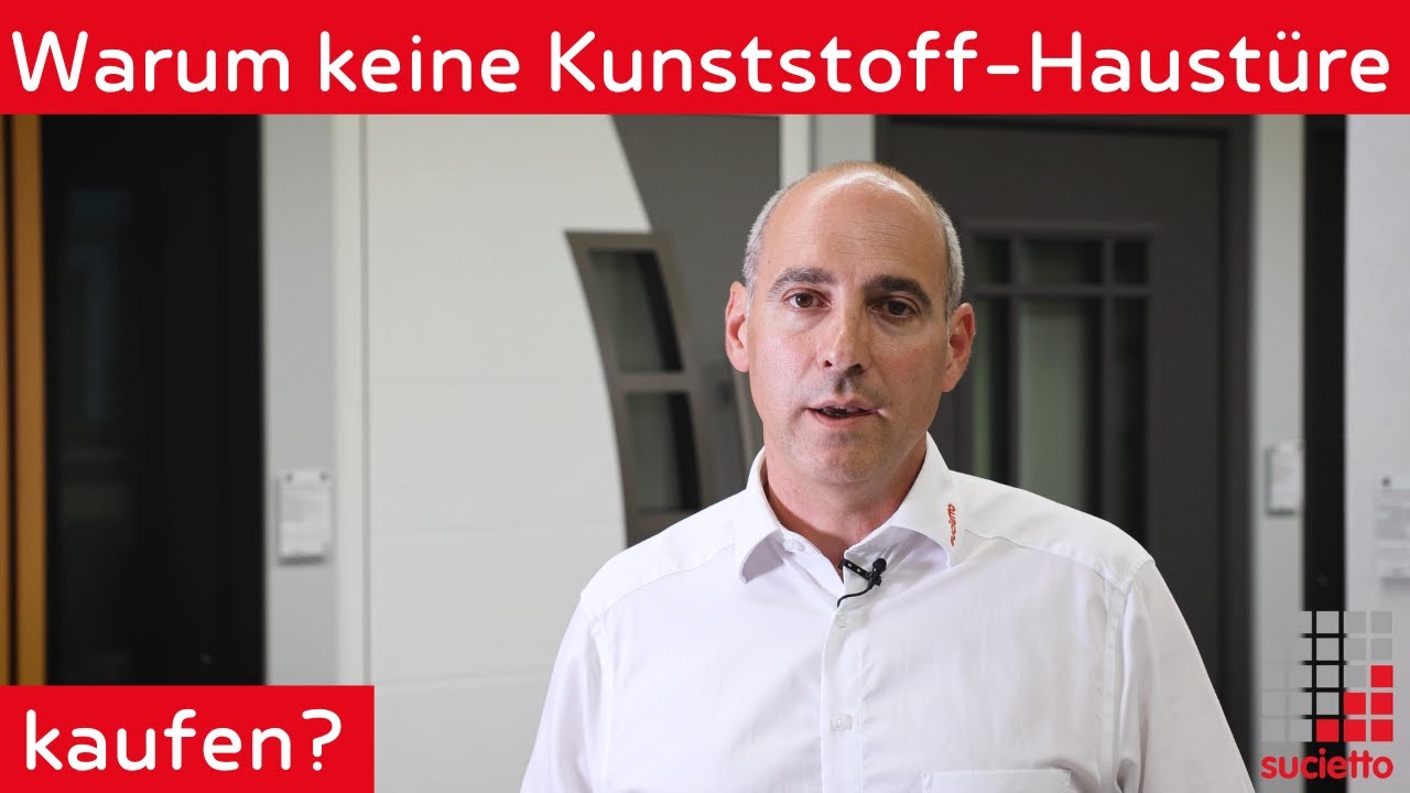 Warum Sie keine Kunststoff Haustür in Ihr Haus einbauen sollten