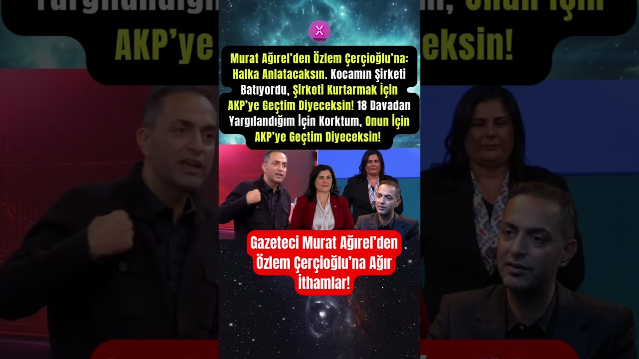 Gazeteci Murat Ağırel&rsquo;den &Ouml;zlem &Ccedil;er&ccedil;ioğlu&rsquo;na Ağır İthamlar! #trendxmagazin #muratağırel