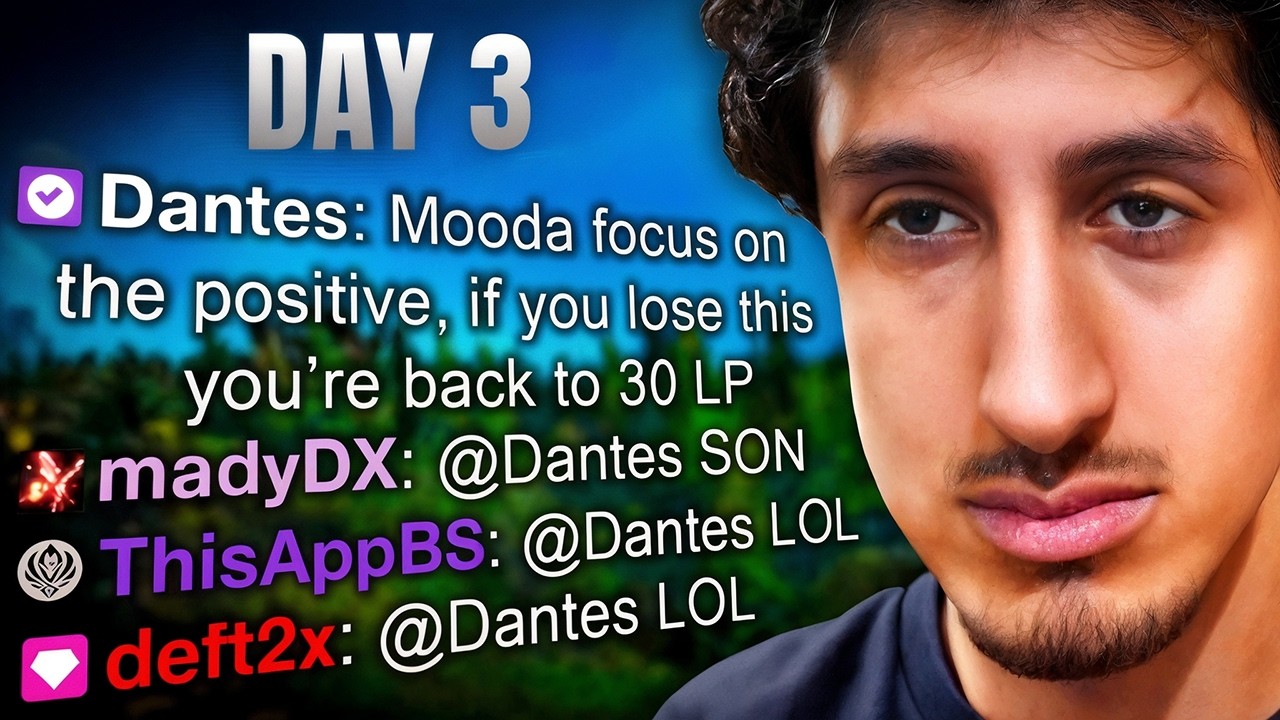 Mooda's Worst Day In His Road To Plat Marathon (Day 3)