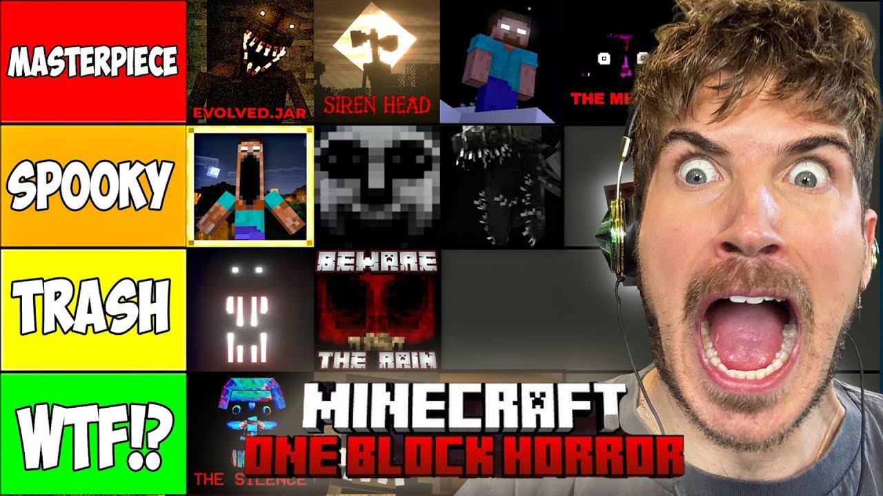 Minecraft Horror Mobs Aren’t THAT Bad… Right? One Block Horror