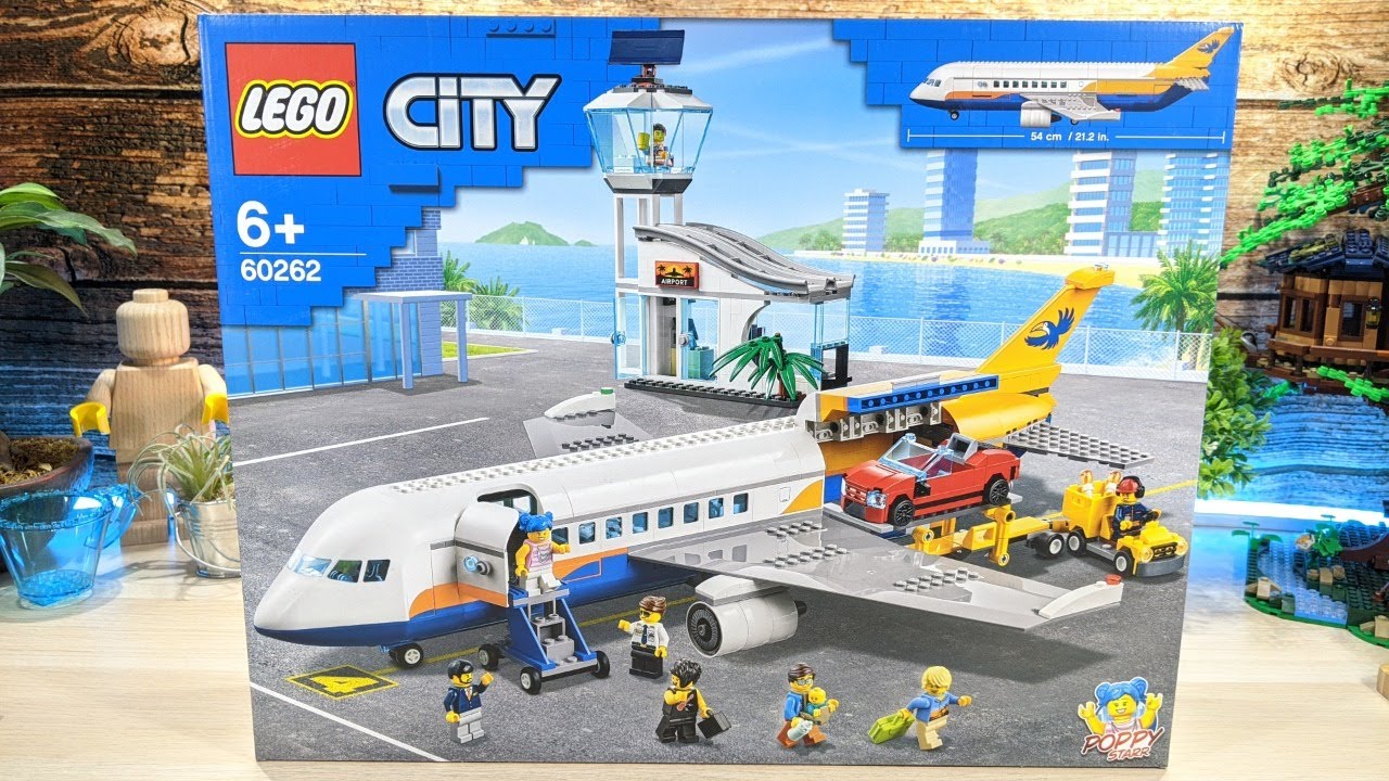 Pure Build 🎧 LEGO City Passenger Airplane 60262