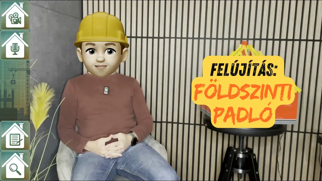13.1 FELÚJÍTÁS: földszinti padló (alápincézetlen részeken)