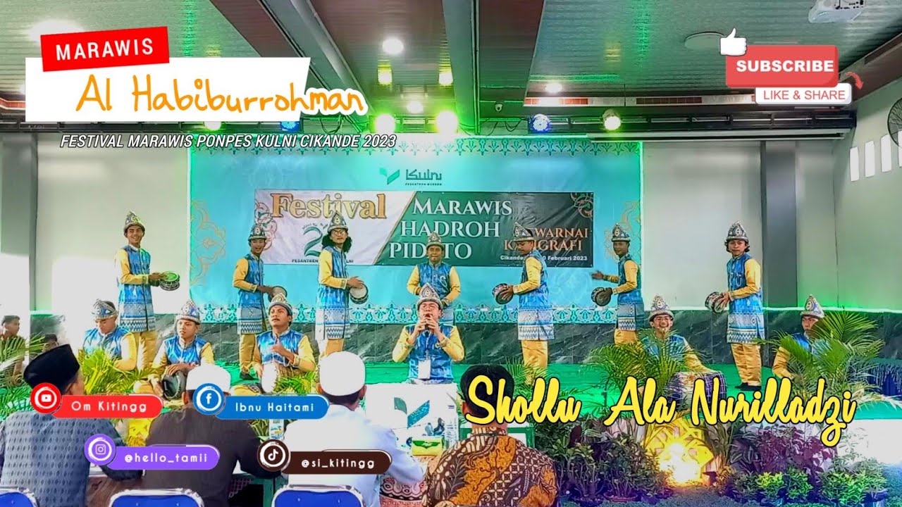 MARAWIS AL HABIBURROHMAN || FESTIVAL MARAWIS PONPES KULNI CIKANDE 2023 ( Shollu Ala Nurilladzi )
