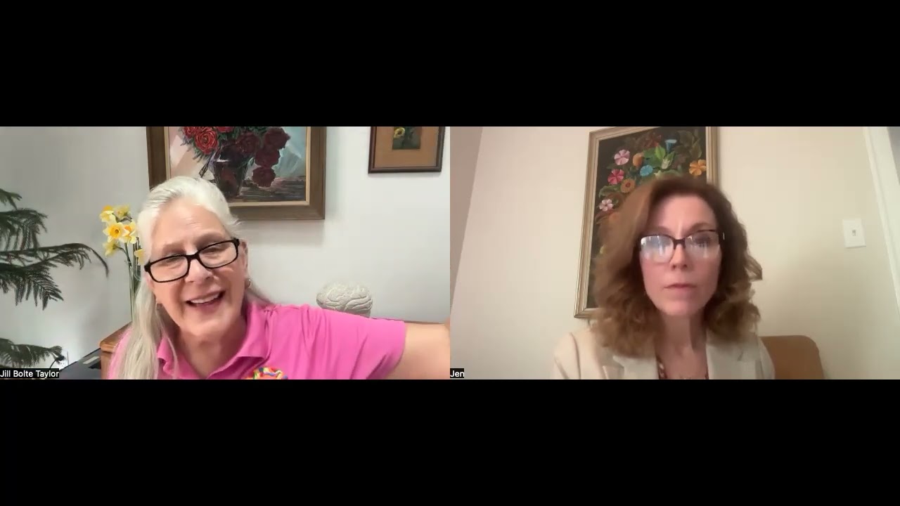 Jill Bolte Taylor talks Whole Brain Living