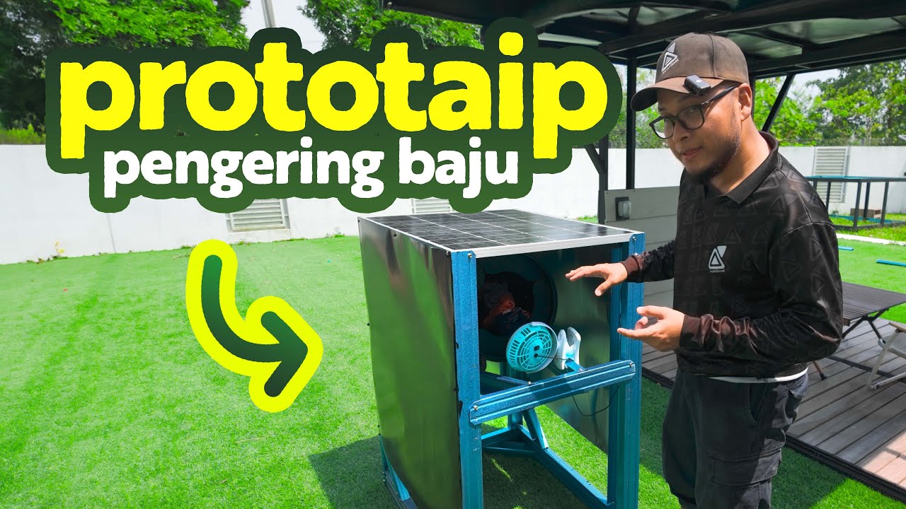 Prototaip pengering baju SOLAR