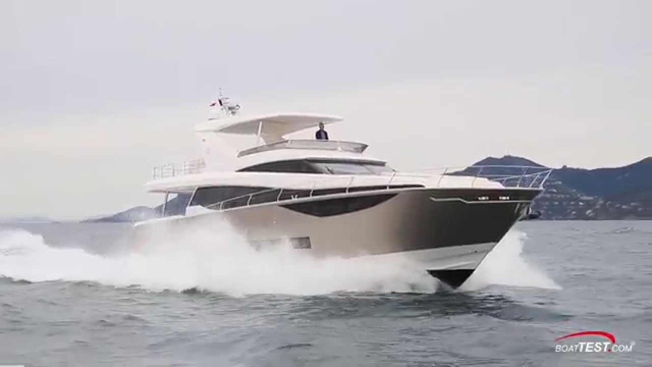 Prestige Yachts 750 Design 2015- By BoatTest.com