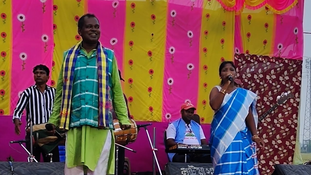 Satrangi Santali program🌺 ||Mangal Hansda and Chita Rani Basra night ||