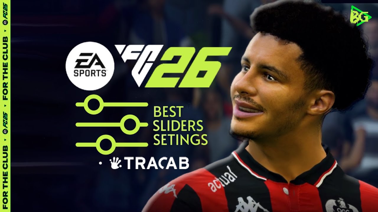 FC 26 | COMO DEIXAR A GAMEPLAY REALISTA! MELHORES SLIDERS