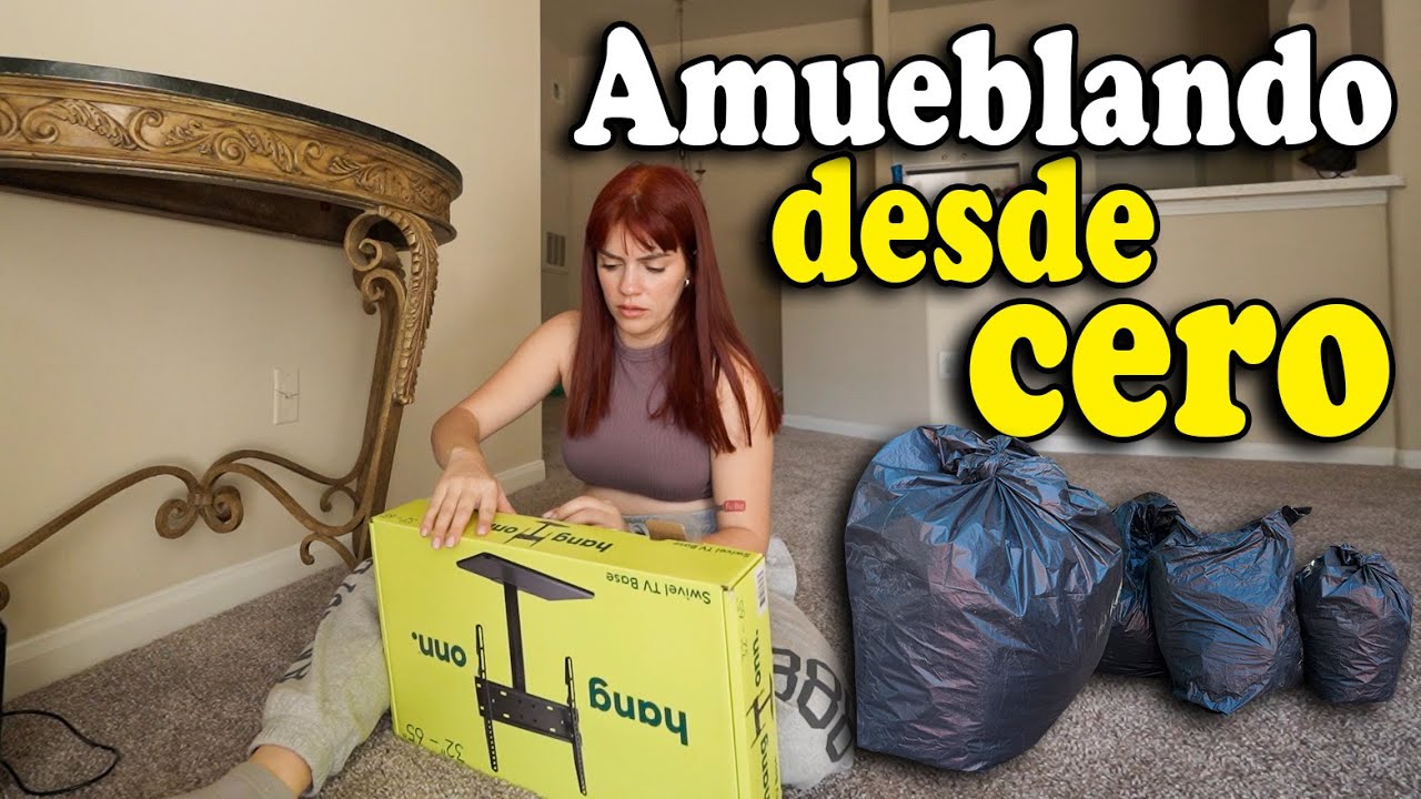 Amueblado mi CASA 🏠 con POCO DINERO en Estados Unidos