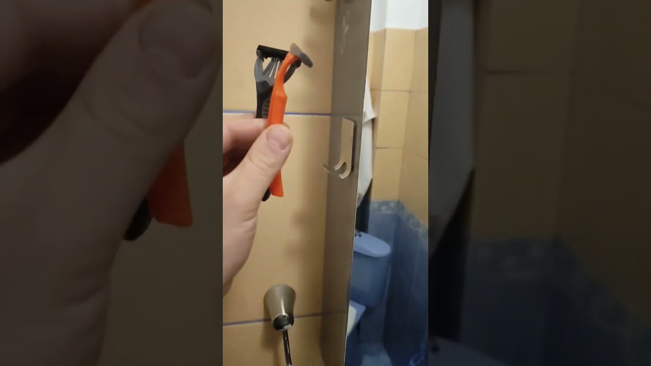 Razor Blades Handy Holder , Bathroom Hack