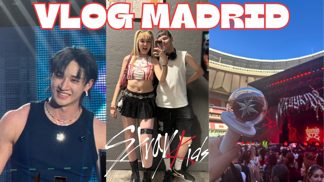 STRAY KIDS dominATE VLOG ESPAÑA *BEST concert of my life*
