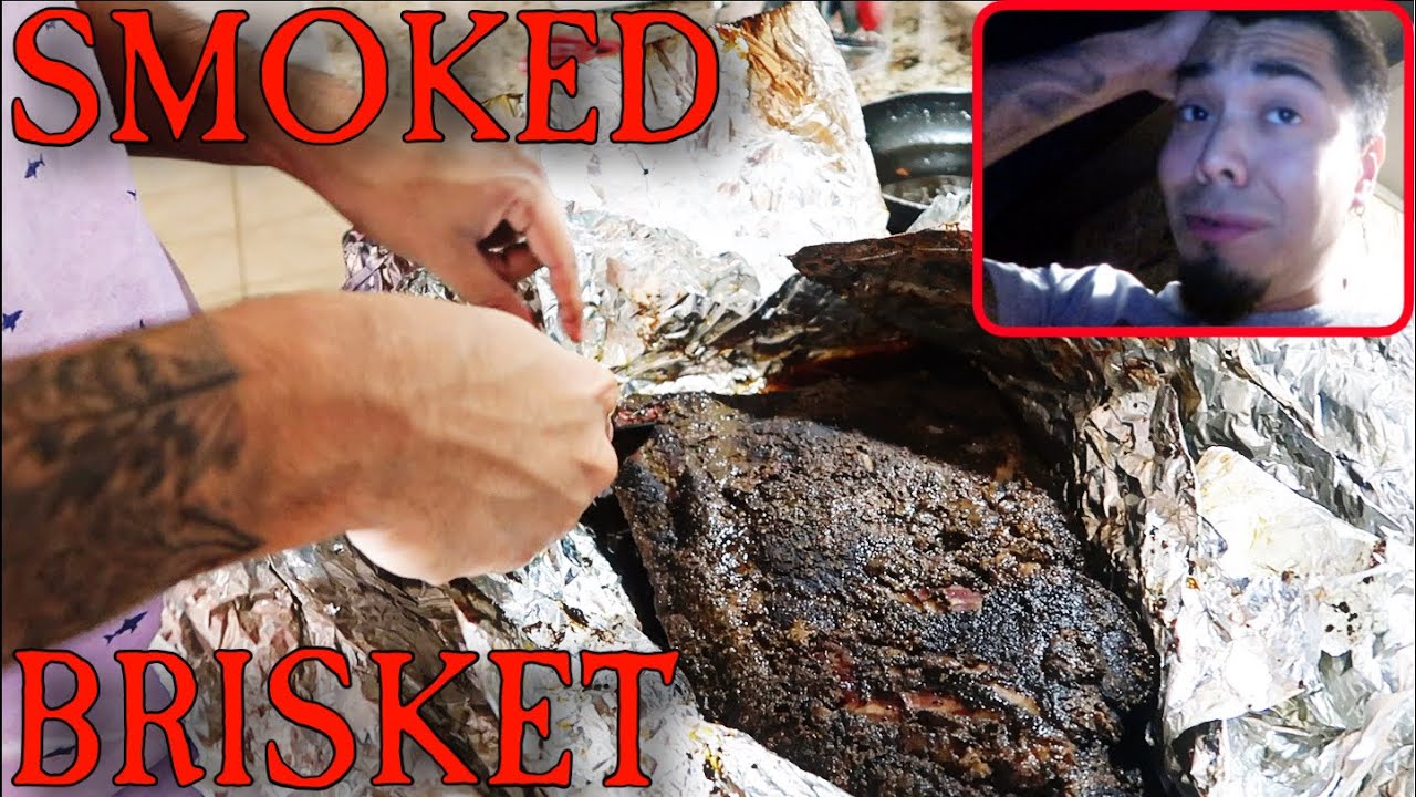 WE STAYED UP ALL NIGHT MAKING BRISKET!!!