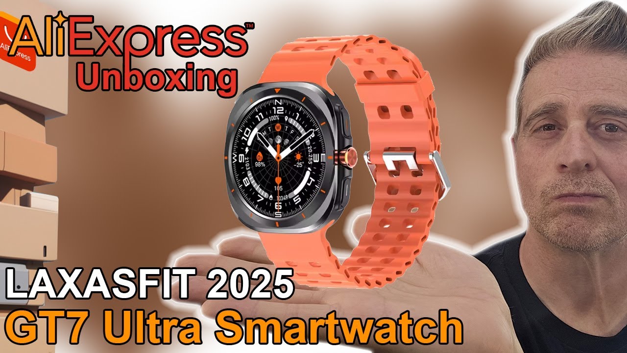 AliExpress LAXASFIT GT7 Ultra Smartwatch, unboxing & mini Review