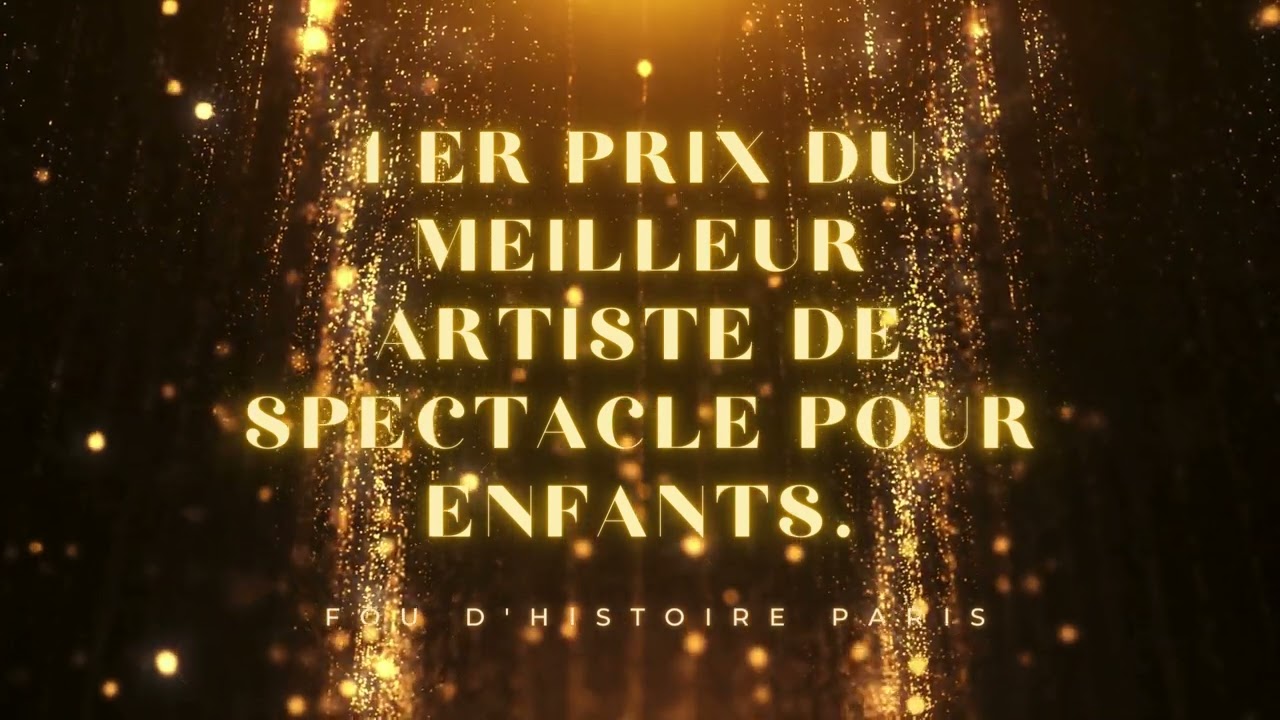 prix du meilleur artiste de spectacle pour enfants