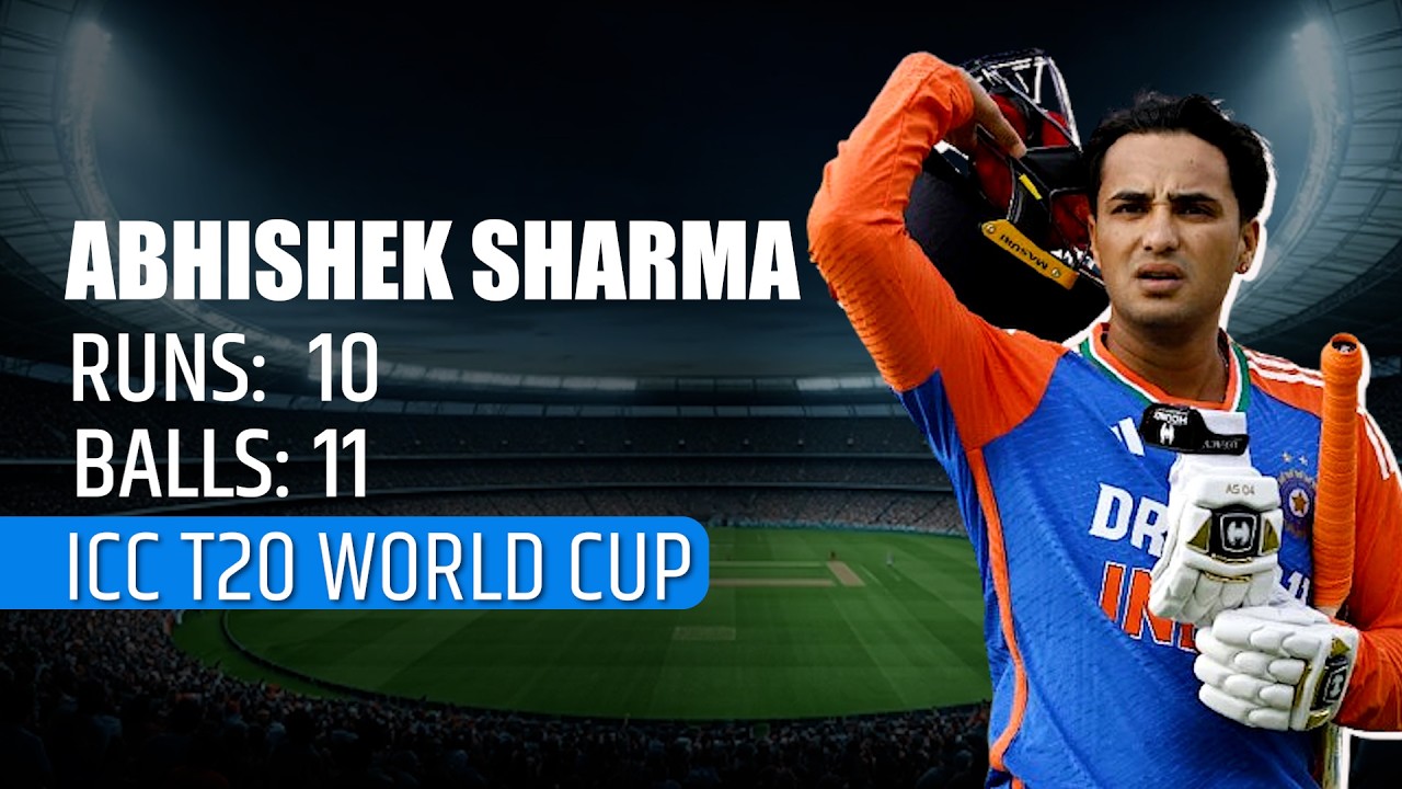 IND vs WI Highlights: Abhishek Sharma Disappoints With Slow 10 Off 11 in Crucial Clash