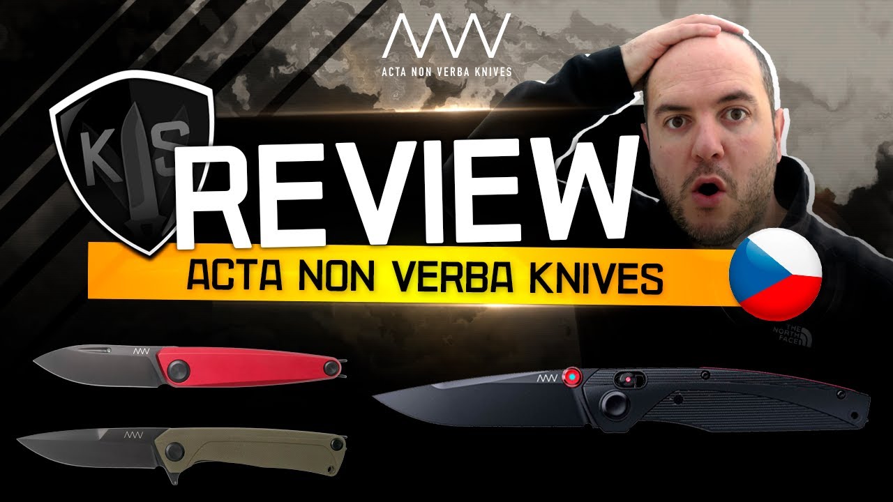 NUEVAS ANV KNIVES (A100, Z050 Y Z100) ACTA NON VERBA