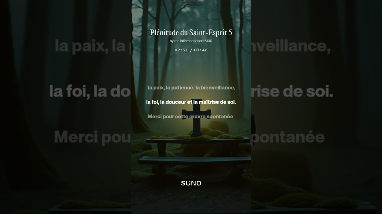 Plénitude du Saint Esprit 5