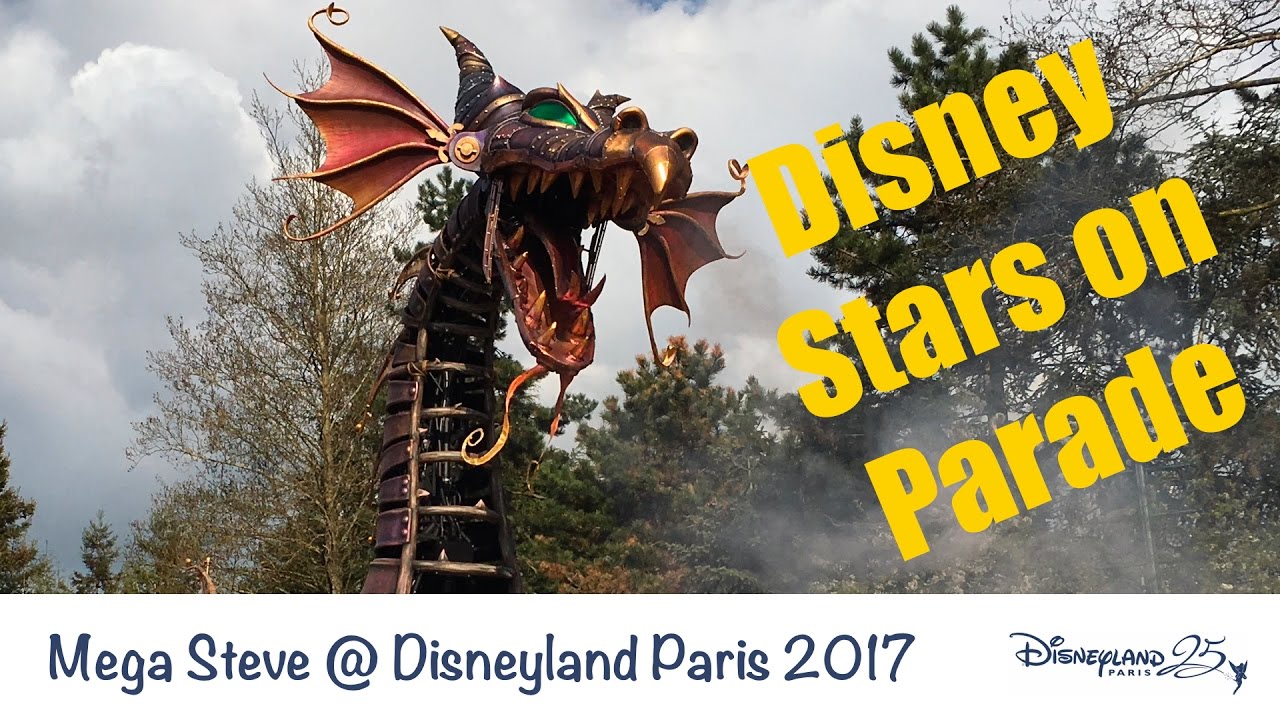 New! Disney Stars on Parade - Disneyland Paris - 25th Anniversary in HD - FRONT ROW
