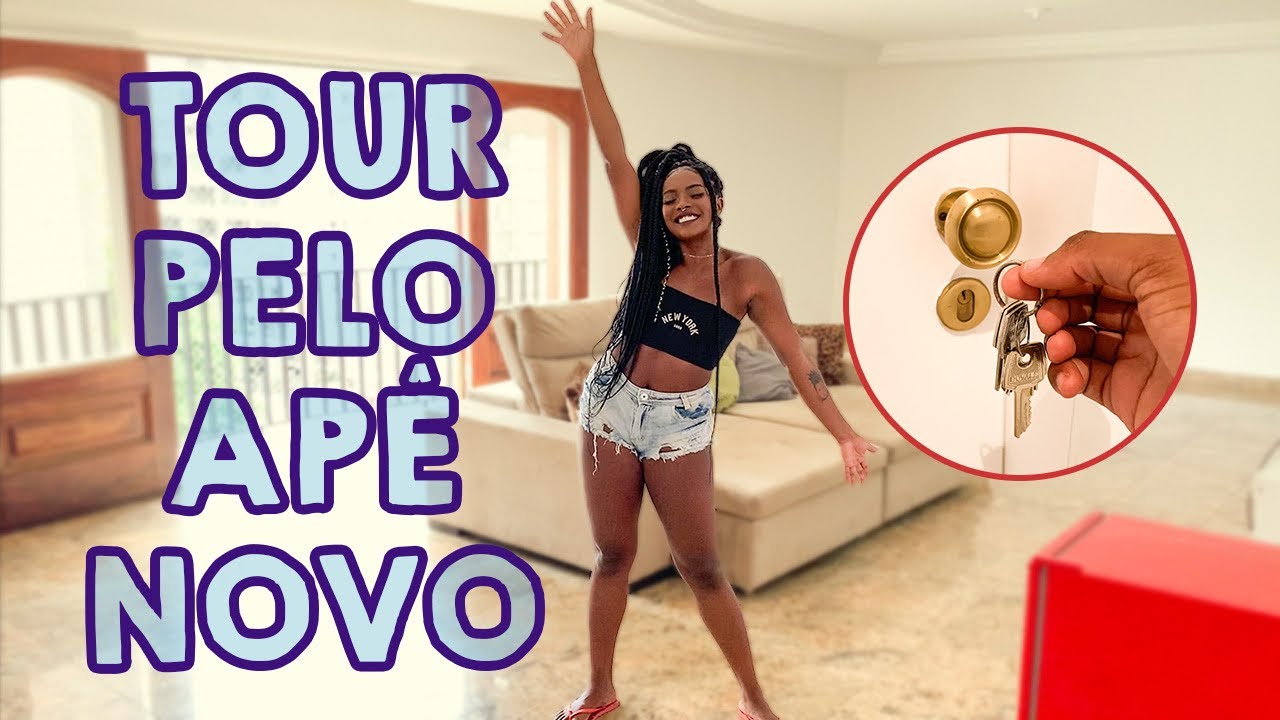 TOUR PELO APARTAMENTO NOVO