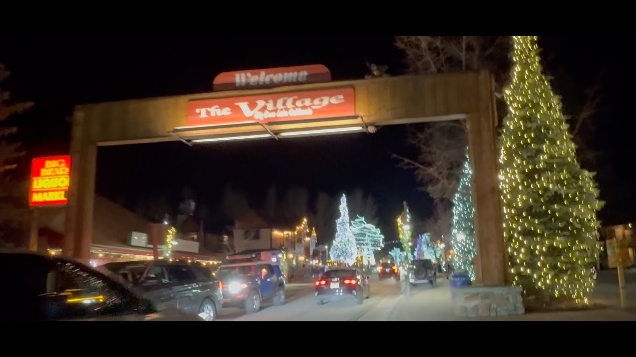 Holiday Night Madness: Big Bear Village Comes Alive