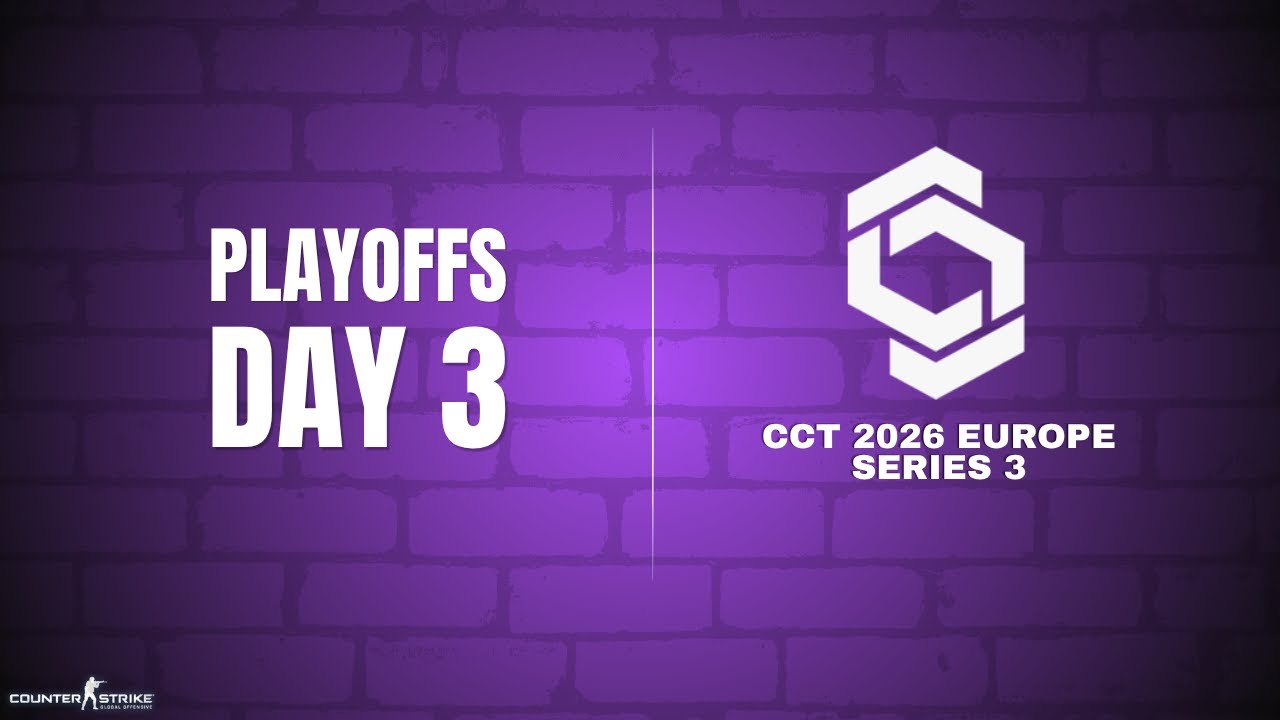 🔴 [LIVE] Bushido Wildcats vs Ex-Ruby | Playoffs | CCT Europe 2026 Series 3 #cs2live