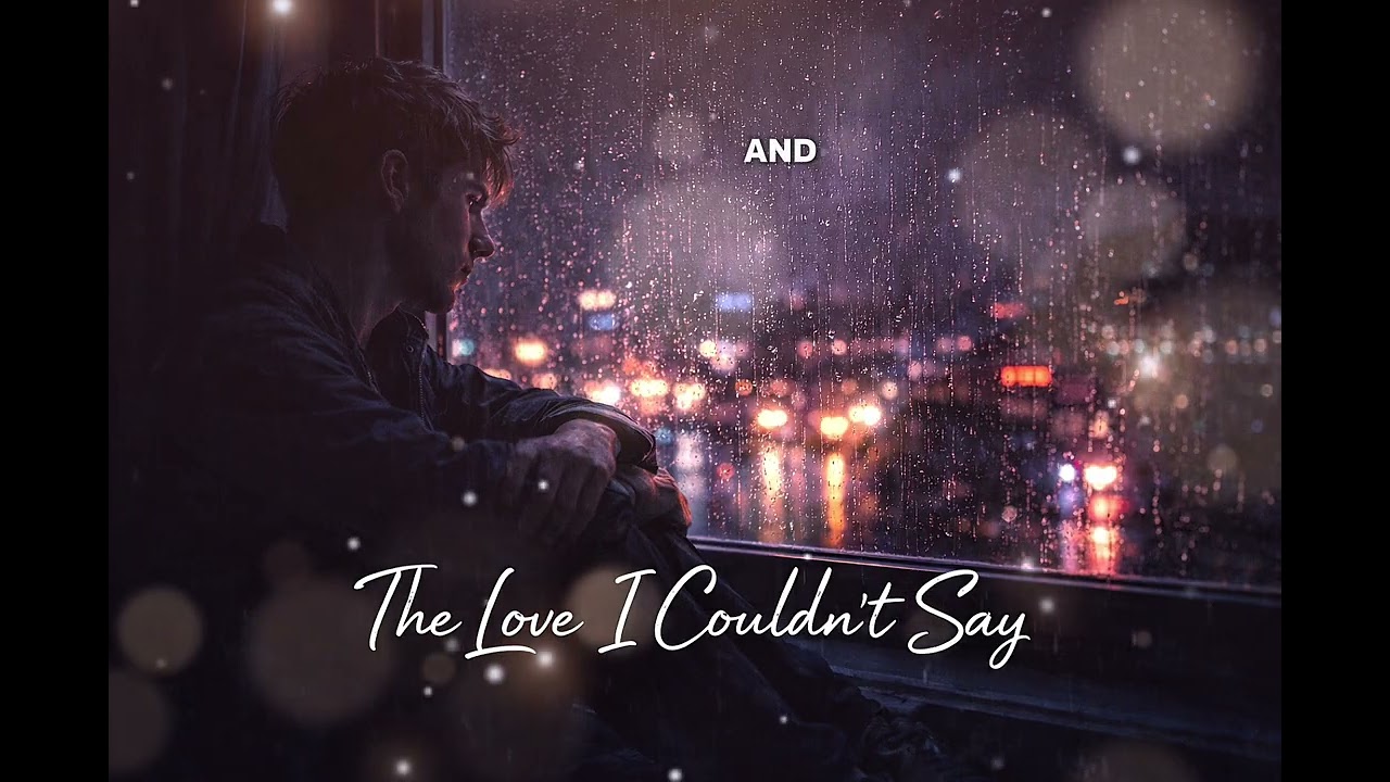 The Love I Couldn’t Say 💔 | Emotional Romantic Song (Lyrics Video)
