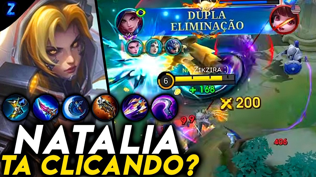NATALIA AINDA CLICA NO MÍTICO? - NATALIA GAMEPLAY | Mobile Legends