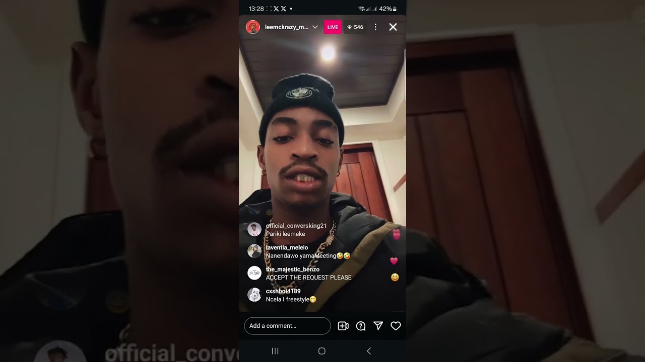 Leemckrazy Shows His House On Instagram Live🤣🔥