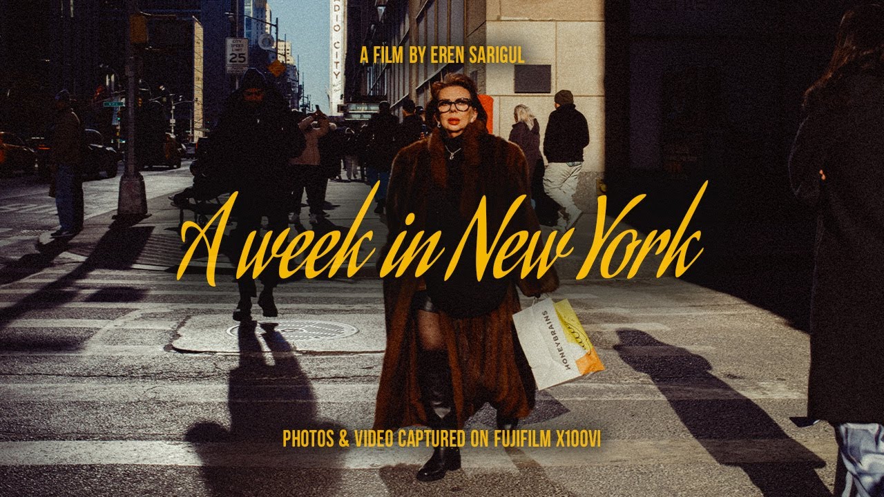 Fuji X100VI Street Photography | New York Cinematic