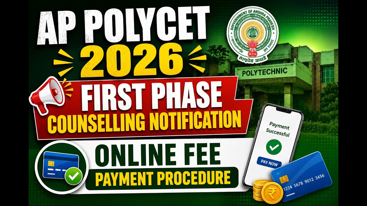 AP Polycet 2026 &mdash; процедура оплаты сбора для первого этапа консультирования