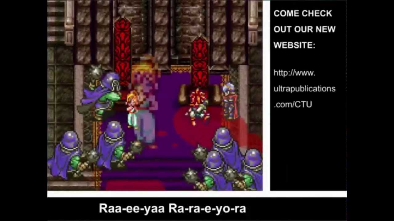 Chrono Trigger Unglued Credits