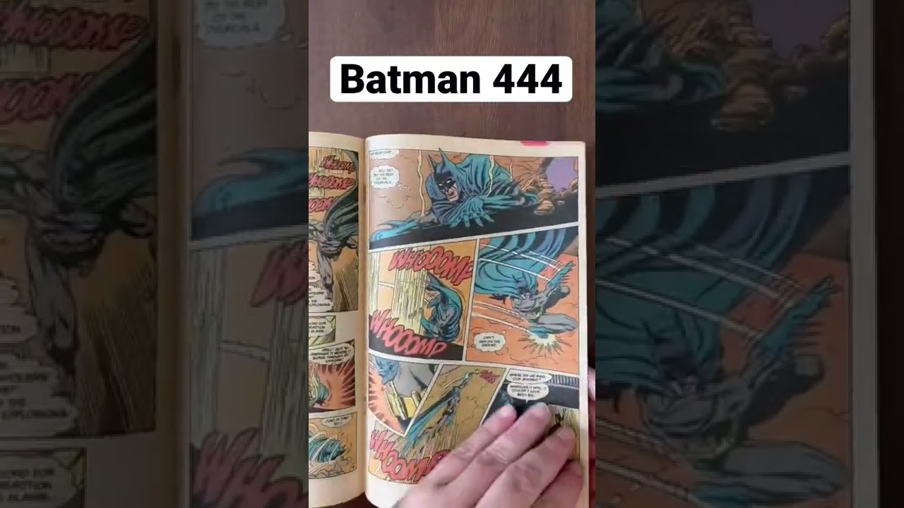 Batman 444 Flip-through | Classic Comic Reviews | Jim Aparo #reels #shorts #shortsclip